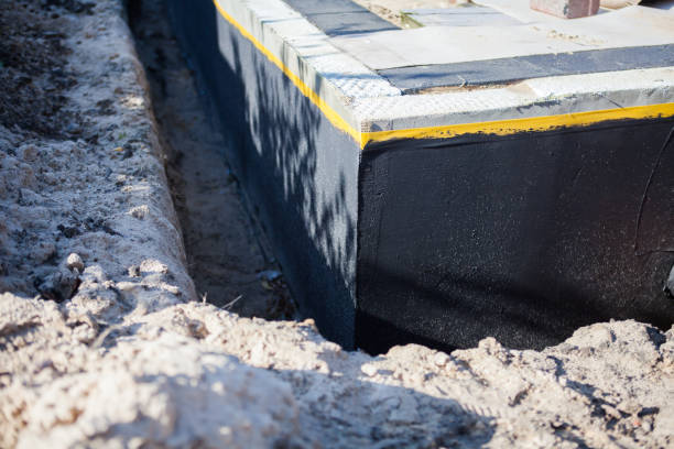 Professional Waterproofing technician working in Crawfordsville, IN
